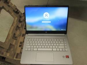 lot 93 image: HP 14 Laptop 3050u 4GB, open box, ...