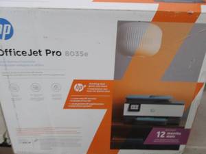 lot 103 image: HP Office JET PRO 8035e, open box...
