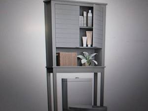 lot 135 image: madison space saver grey one piece ...