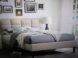 lot 175 image: serta jane platform bed queen open ...