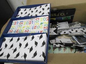 lot 178 image: box of graduation cards ...