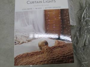 lot 185 image: huntington home curtain lights test...