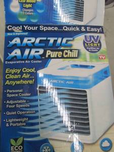 lot 186 image: arctic air pure chill powers on ope...