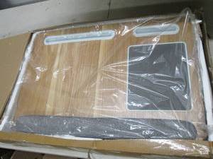 lot 269 image: Laptop table, rests on legs with pa...