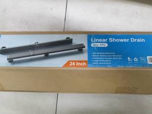 lot 272 image: Webang Linear Shower Drain, 24 inch...