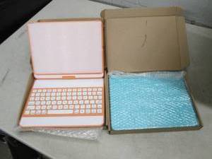 lot 327 image: 2 wireless keyboard and case sets i...