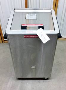lot 5 image: MSRP $1400 Chattanooga Hydrocollator Stainless Steel Mobile Hot Pack Heating Unit Used In Physical Therapy, Chiropractic Office & Rehabilitation Centers - Looks Very Clean Inside - Great Working Condition