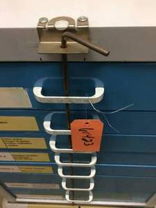 MSRP $1800 WATERLOO HEAVY DUTY UNICART MEDICAL SUPPLY MEDICATION&nbspBLUE CRASH CART WITH 7 DRAWERS &amp LOCKING MECHANISM - BUILT TO LAST A LIFETIME -  GREAT CONDITION&nbspWaterloo Unicart Crash Cart