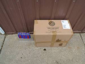 James Martin vanity sink. Rectangular shape. 18 12 x 14 x 7.7. New in box. As shown.
