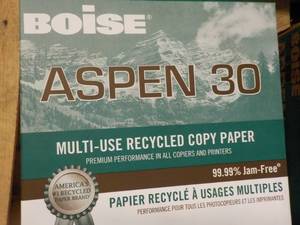 lot 6 image: 2500 Sheets Boise Aspen 300 11 x 17...