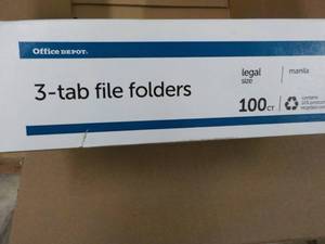 lot 11 image: Box of Various size Folders...