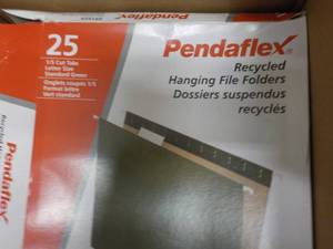 lot 12 image: Box of Various size Folders...