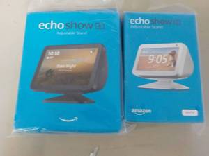 lot 22 image: Echo Show Adjustable Stands...