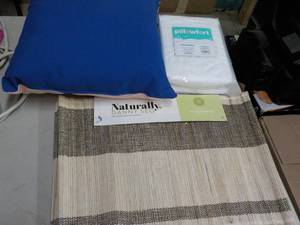 lot 30 image: Placements, Pillow and Bed Skirt...