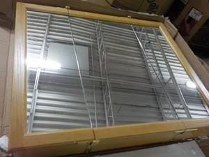 lot 120 image: Design House Triview Wood Framed Me...