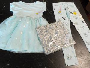 lot 54 image: Cat and Jack Dresses size M and Leg...