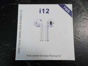 lot 81 image: True Wireless i12 Ear Buds...