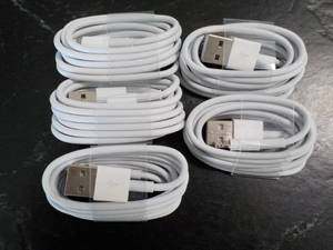 lot 85 image: 5 Lightening Cables iPhone X, 8 and...