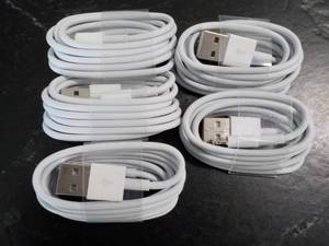 lot 86 image: 5 Lightening Cables iPhone X, 8 and...