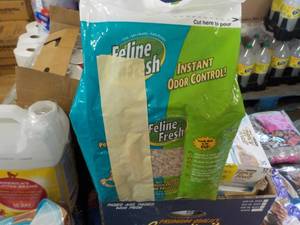 lot 133 image: Feline Fresh 20 lb. bag Pine Pellet...