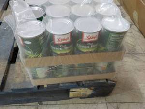 lot 190 image: 24 - 14.5 oz Cans Libbys Green Bea...