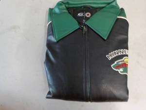 lot 208 image: MN Wild Leather Jacket size L...
