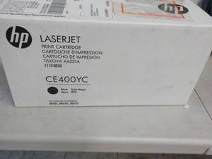 lot 216 image: HP LaserJet Print Cartridge CE401YC...