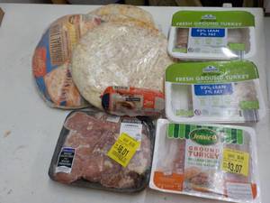 lot 244 image: Assortment of Frozen Food...