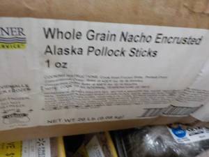 lot 247 image: Case of Nacho Encrusted Alaska Poll...