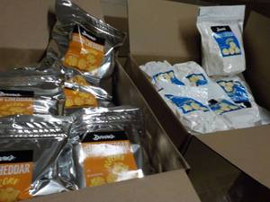 lot 273 image: Case of Devons Yellow Cheddar Popc...
