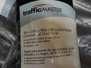 lot 287 image: Traffic Master 36 x 60 Rubber Floor...