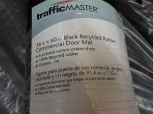 lot 289 image: Traffic Master 36 x 60 Rubber Floor...