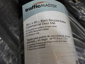 lot 290 image: Traffic Master 36 x 60 Rubber Floor...