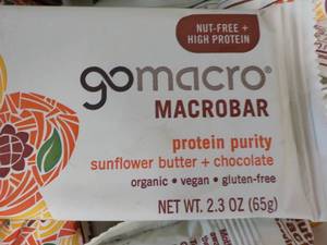 lot 293 image: 90 Gomacro Protein Purity Bars bes...