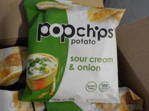 lot 317 image: 2 Cases Pop Chips past best date...