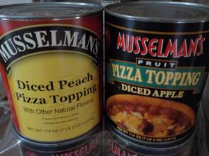 lot 333 image: 2 - 7.2 lb. Cans Musselmans Diced ...