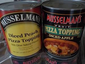 lot 335 image: 2 - 7.2 lb. Cans Musselmans Diced ...