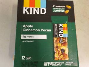 lot 338 image: 12 Bars KIND Apple Cinnamon Pecan P...