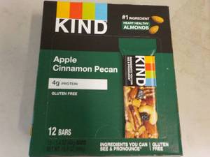 lot 341 image: 12 Bars KIND Apple Cinnamon Pecan P...