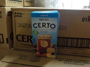lot 349 image: 2 Cases 16- 6 oz Sure Jell Certo Li...