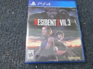 lot 39 image: PS4 Resident Evil 3 open box Retail...