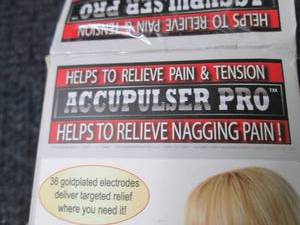 lot 40 image: Accupulser ProMassager open box, un...