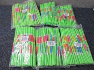 lot 55 image: 6 packs Umbrella Straws...