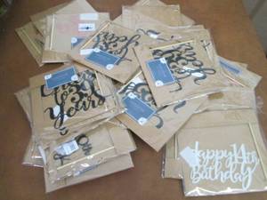 lot 57 image: Lot of Assorted Cake Toppers...