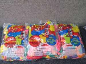 lot 79 image: 3- Assorted Color Latex Balloons, 1...