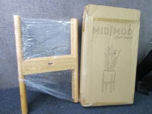lot 93 image: MidMod Plant Stand...