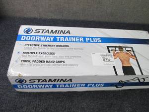 lot 150 image: Stamina Doorway Trainer Plus open b...