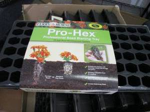 lot 181 image: 6 Ferry Morse Pro-Hex 72 Cell Seed ...