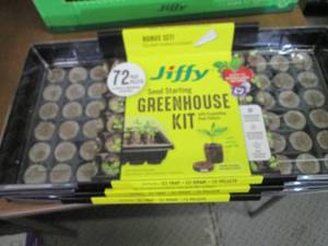 lot 191 image: 3 Jiffy Seed Starting Greenhouse Ki...