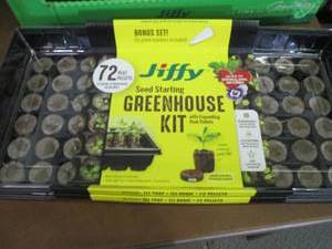 lot 192 image: 2 Jiffy Seed Starting Greenhouse Ki...